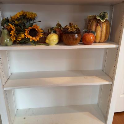 404 Lot of Fall Pottery Home Decor