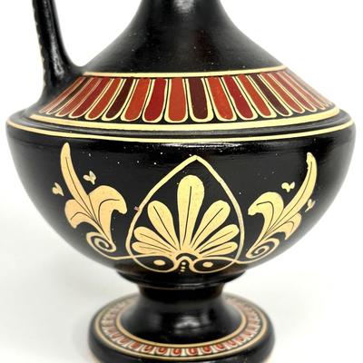 Vintage Greek Handmade Terra-Cotta Vases