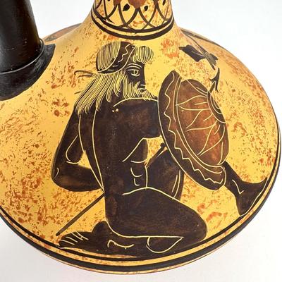 Vintage Greek Handmade Terra-Cotta Vases