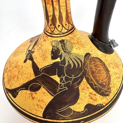 Vintage Greek Handmade Terra-Cotta Vases