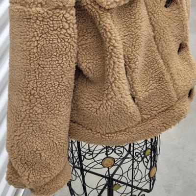 LuLaRoe Sherpa Fleece Button Down Jacket Size L