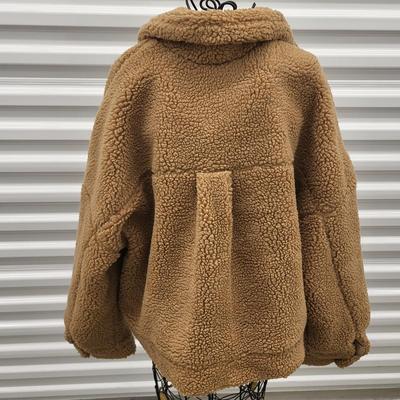 LuLaRoe Sherpa Fleece Button Down Jacket Size L