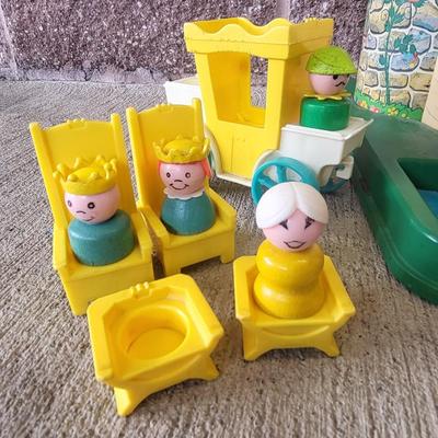 1970's Fisher-Price Castle & Extras