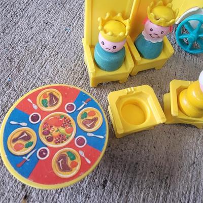 1970's Fisher-Price Castle & Extras