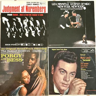 Lot of 10 Vintage Original Soundtrack Records - Oklahoma, The King and I, and more!