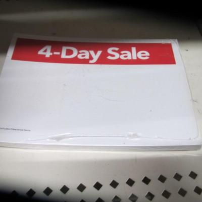 Retail Store Price Break Clearance Tags #22