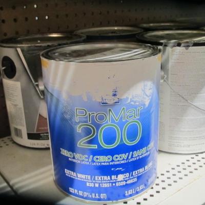 Assortment Of Paints & Stains