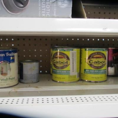 Assortment Of Paints & Stains