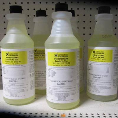 Correction Enterprises Disinfectant Choice 2
