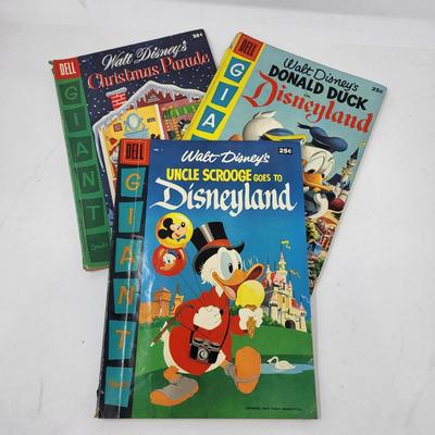 Vintage Walt Disney Comic Books