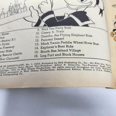 Vintage Walt Disney Comic Books