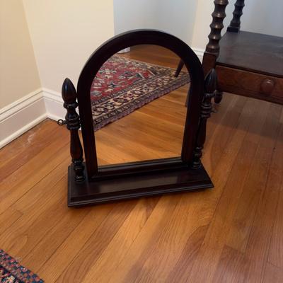 432 Vintage Single Stand with Dresser Mirror and Water Jug