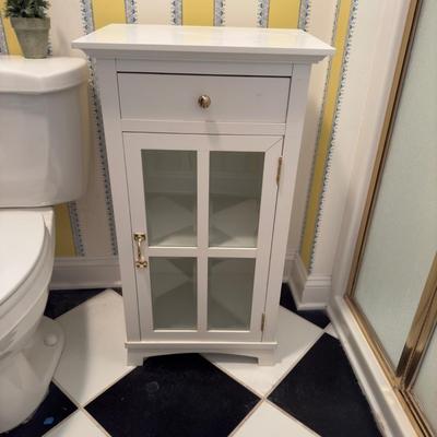 434 Vintage White Single Drawer / Door Stand
