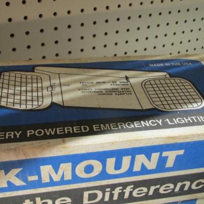 Quick Mount Battery Powered Emergency Lighting
