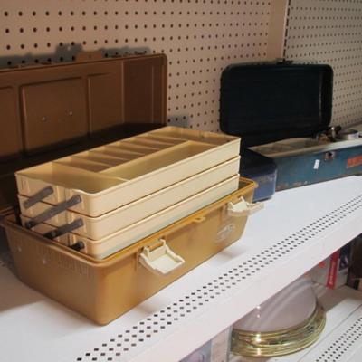 Vintage Used Tackle Boxes