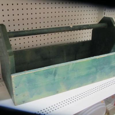 Vintage Handmade Wooden Tool Box