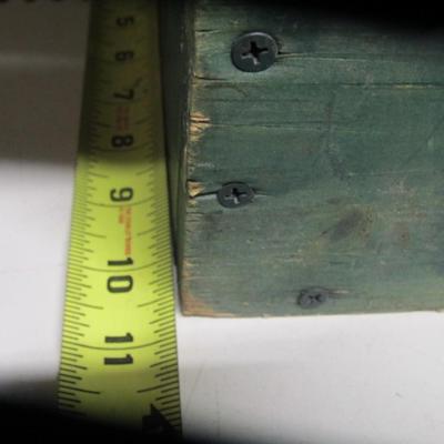 Vintage Handmade Wooden Tool Box