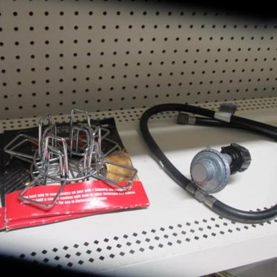 Gas Line Regulator & Chicken Roaster