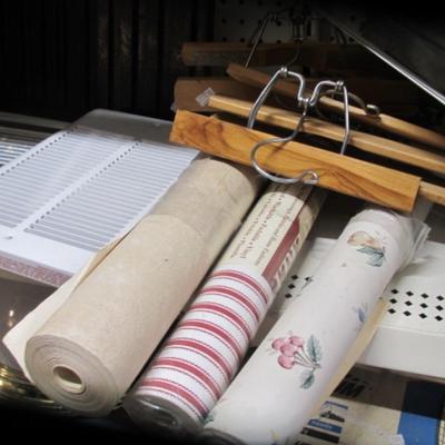 Assortment Of Home Decor Wall Paper Ceiling Fan Light Kit Vents