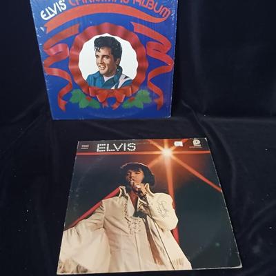 2 ELVIS PRESLEY VINYL RECORD ALBUMS