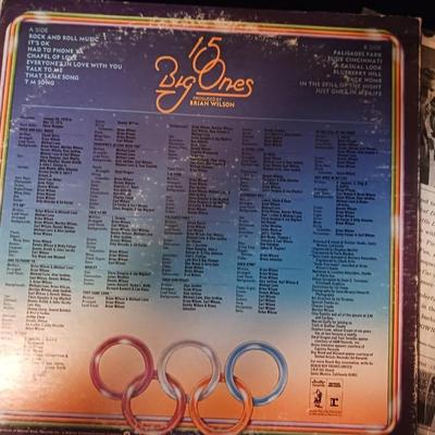2 BEACH BOYS VINYL RECORD ALBUMS