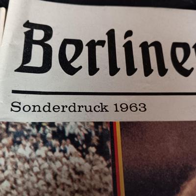 OLD MAGAZINES, GERMAN PAPER AND 1945 YEARBOOK