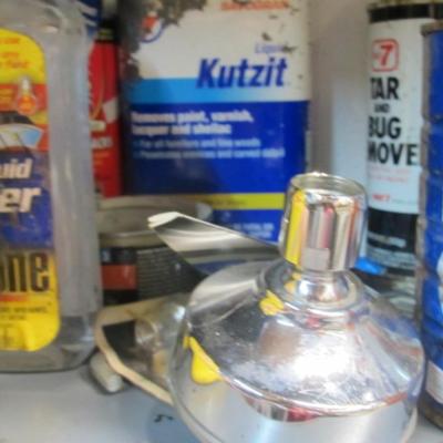 Cleaning Supplies Vintage Oil Cans Lead Test Drain Cleaner Bearing Oil