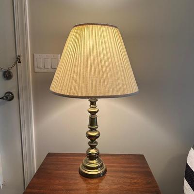 Two Lamps Gold Toned