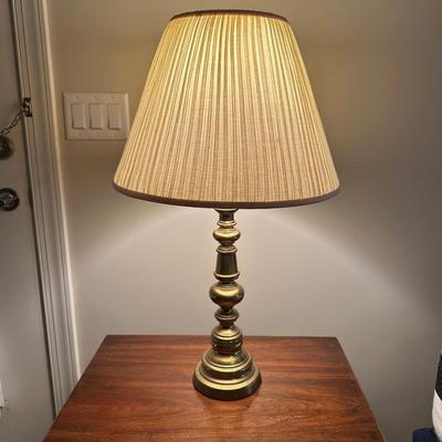 Two Lamps Gold Toned