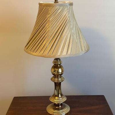 Two Lamps Gold Toned