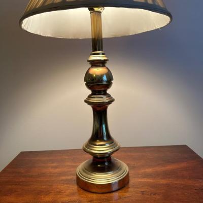 Two Lamps Gold Toned
