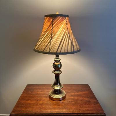 Two Lamps Gold Toned