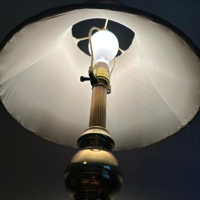 Two Lamps Gold Toned