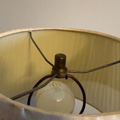 Two Lamps Gold Toned