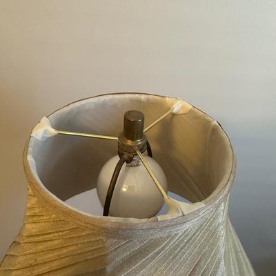 Two Lamps Gold Toned