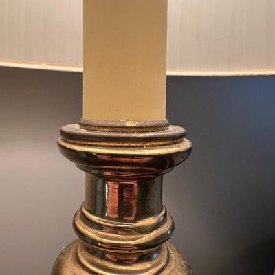Two Lamps Gold Toned