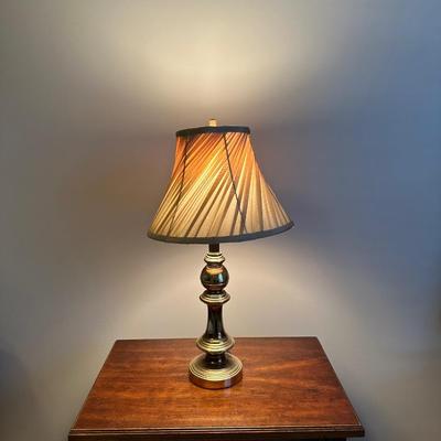 Two Lamps Gold Toned