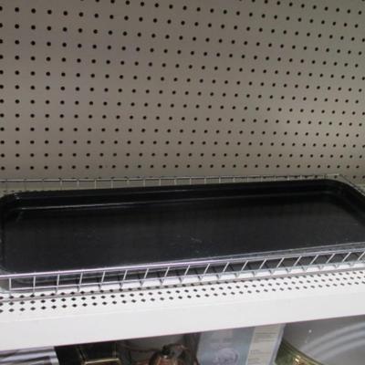 12+ 26" Krispy Kreme Metal Basket With Tray