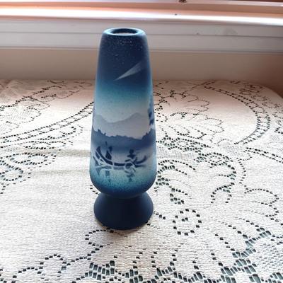 3 PIECE HAND PAINTED & SIGNED POTTERY