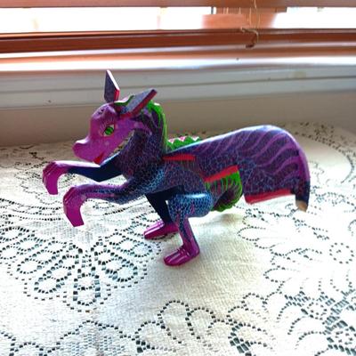 ALEBRIJE HAND CARVED AND PAINTED OAXACAN PEGASUS