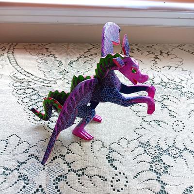 ALEBRIJE HAND CARVED AND PAINTED OAXACAN PEGASUS