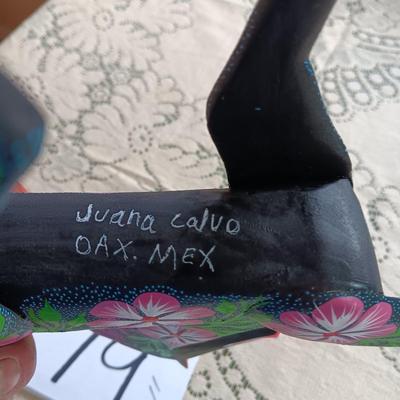 ALEBRIJE SIGNED HAND CARVED AND PAINTED PEGASUS OAXACA, MEXICO