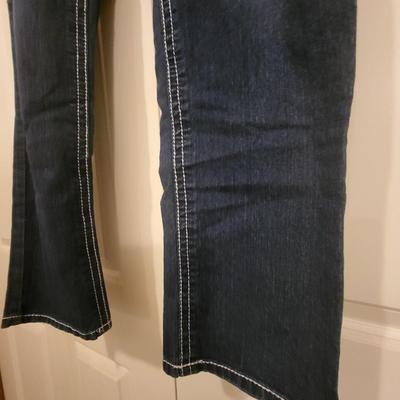 Red Rivet Women's Size 14 Blue Jeans Embellished