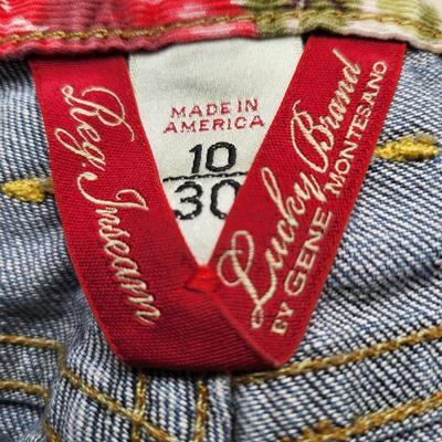 Classic Rider Lucky Brand Blue Jeans Women's Size 10