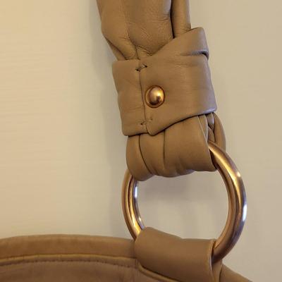 Coach Parker Tan Signaure Shoulder Bag