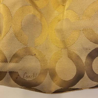 Coach Parker Tan Signaure Shoulder Bag