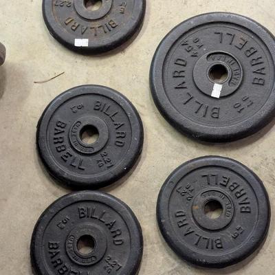 Billard Barbell Weights