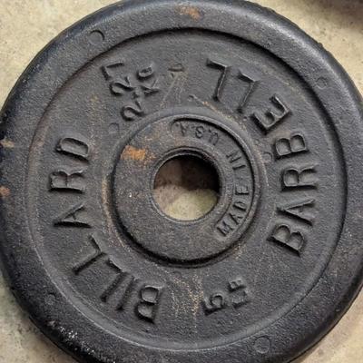 Billard Barbell Weights