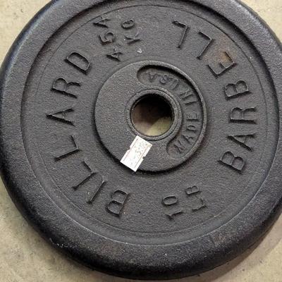 Billard Barbell Weights