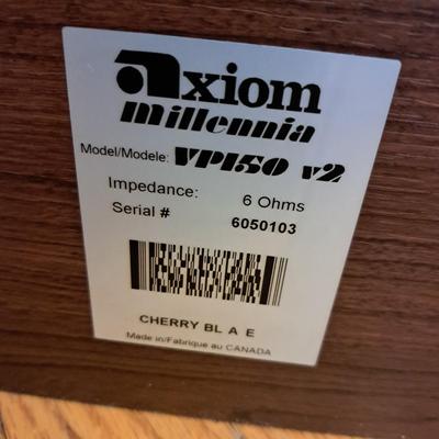 Four Axiom Millennia Speakers (LR-SD)